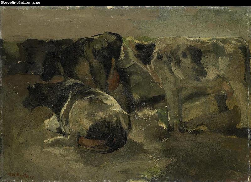 George Hendrik Breitner Four Cows